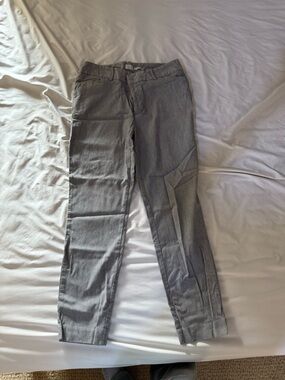 A New Day stretch Pinstripe Gray Trousers